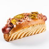 Хот Дог з халапеньйо та рваною свининою