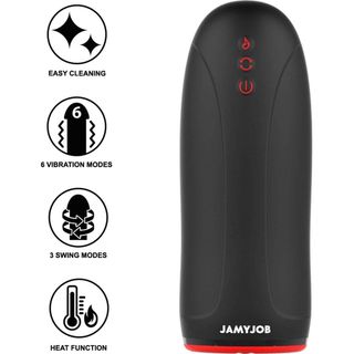 Masturbador Automático Swing-R, Calor, Rotação e Vibração JamyJob