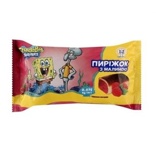 Пиpіжок 75 г Рома з малиною п/ет