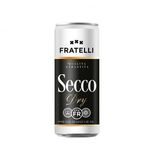 Напій винний 330мл Fratelli Secco Dry слабоалкогольний газований сухий 6-6,9% об ж/б