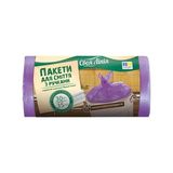 Пакети для сміття з ручками 30 шт Своя Лінія 35 л, п/уп