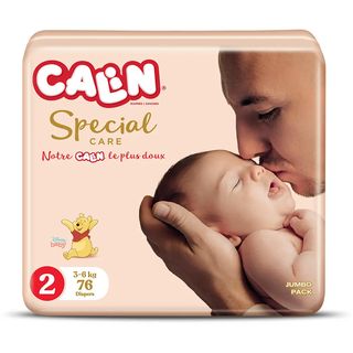 Calin Special Care Couches Bébé Taille 2 Mini 76U 3-6kg