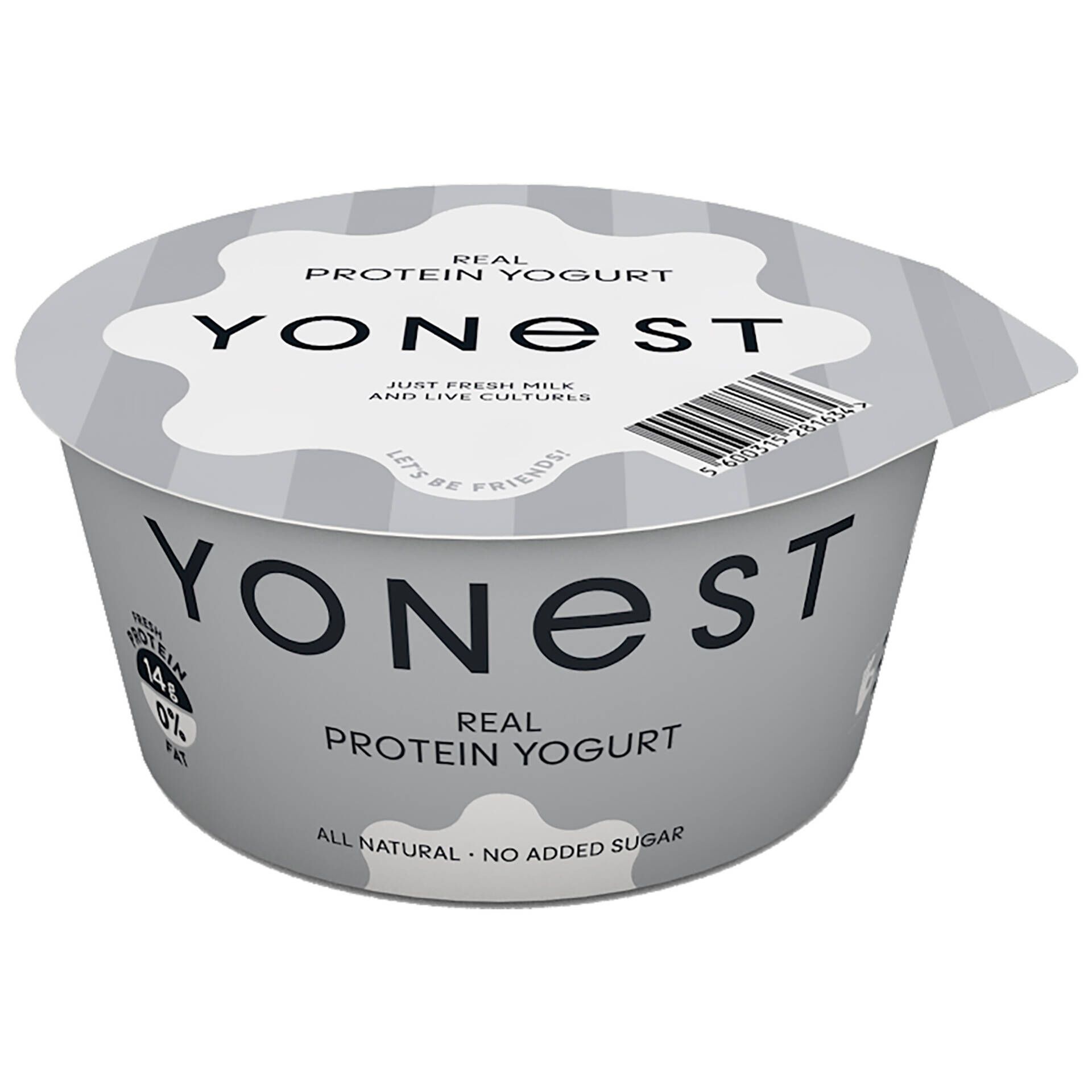 Iogurte Grego Proteína Natural Yonest (emb. 312 ml (4 un))