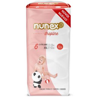 Fraldas Dropline 17-28kg T6 Nunex (emb. 52 un)