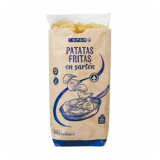Papas Spar Fritas Sartén Cartucho 2X150Gr