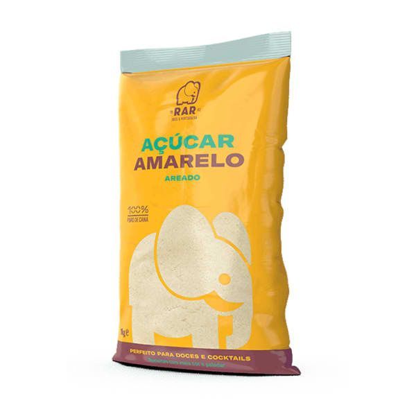 Açúcar Amarelo RAR 1 KG