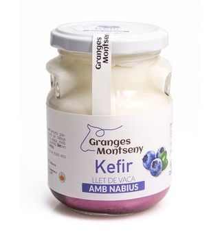 Kéfir Vaca Granges Montseny Arándanos Cristal 250g