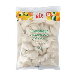 Ვარენიკი/ Ეს /კარტოფილის/სამარხვო/800 Გრ