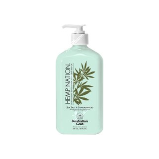 Ավստրալիան Գոլդ արևայրուքը երկարաձգող խոնավացնող մարմնի լոսյոն HN Ծովային աղ և սանդալ 535մլ
