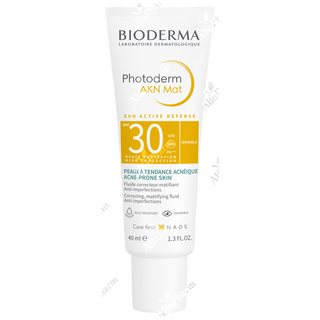 Բիոդերմա արևապաշտպան Ֆոտոդերմ AKN MAT SPF30 փայլատող ֆլյուիդ 40մլ