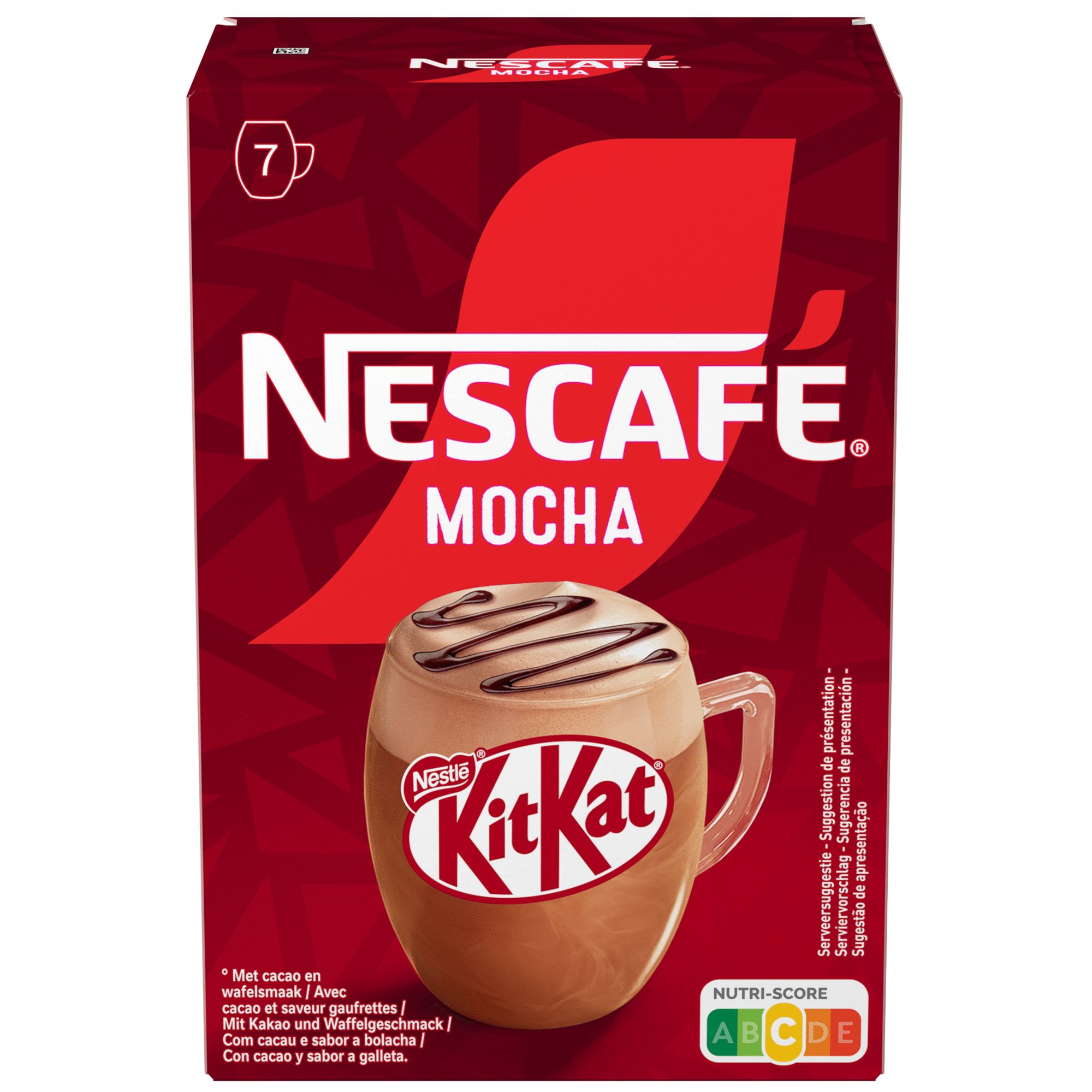 CAFE SOLUVEL NESCAFÉ MOCHA KITKAT 147G