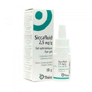 Siccafluid 2.5 mg/g Gel oftálmico Frasco conta-gotas - 10g