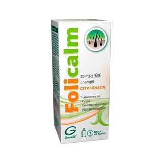Cetoconazol Folicalm 20 mg/g Champô Frasco - 120ml