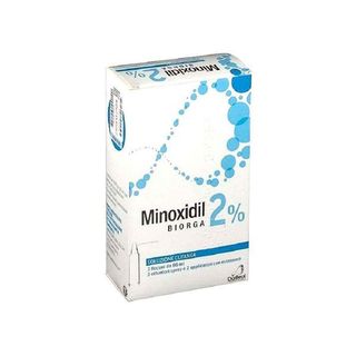 Minoxidil Biorga 20 mg/ml Solução cutânea Frasco - 60ml