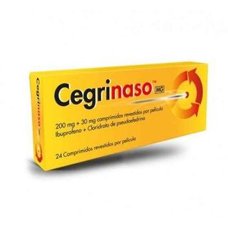 Cegrinaso 200 mg + 30 mg Comprimido revestido por película Blister - x 24 und(s)