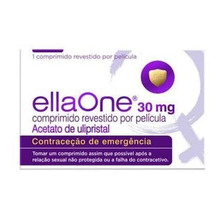 Ellaone 30 mg Comprimido revestido por película Blister -