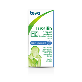 Tussilib 6 mg/ml Solução oral Frasco - 200ml
