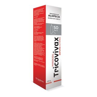Tricovivax 50 mg/g Espuma cutânea Recipiente pressurizado - 95g
