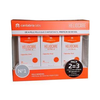 Heliocare Ultra-d Promo Trio Cáps 3x30