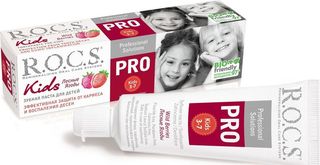 Rocs pro kids зуб паста лесные ягоды 45г