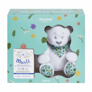 Mustela Musti Promo Coffret Love Eau Cologne S/ Álcool 50ml + Peluche Urso