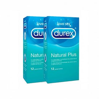 Durex Natural Plus Promo Duo Preservativo 2x12 + Oferta 12