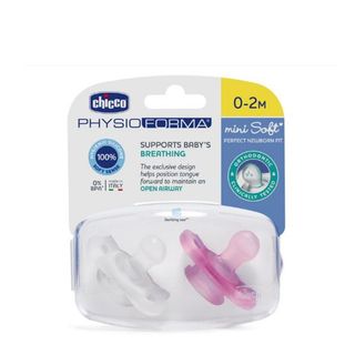 Chicco Chupeta Mini Soft Chup Silic Menina 2-6m 2