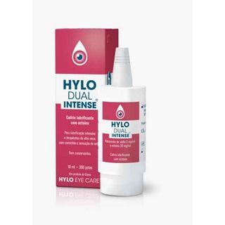 Hylo Dual Intense Colírio Lubrificante C/ Ectoína 10ml