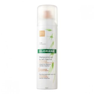 Klorane Leite Aveia Champô Seco Spray Cabelo Escuro 50ml