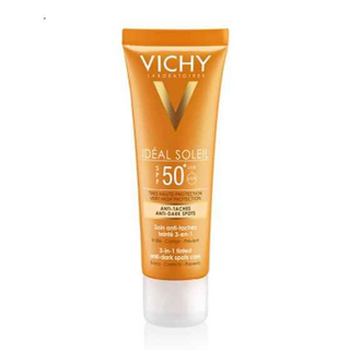 Idéal Soleil Creme Rosto Manchas C/ Cor Spf50 50ml