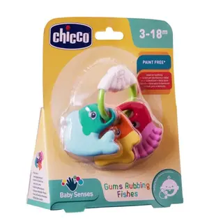 Chicco Brinquedos Anel Dentição Peixinhos 3m+