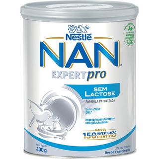Nan Sem Lactose Leite Lactente Po 400g