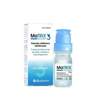 Matrix Ocular 3 Sol Oft Lubrificante 10ml