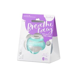 Curaprox Baby Breath Easy Chup Silic Azul 7m-18m + Caixa Esterilizadora