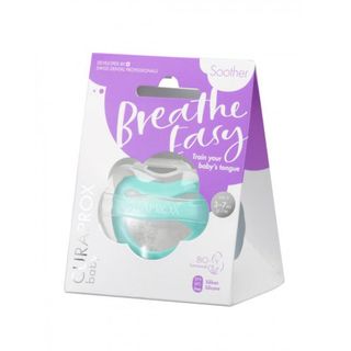 Curaprox Baby Breath Easy Chup Silic Turquesa 0m-7m + Caixa Esterilizadora