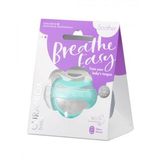 Curaprox Baby Breath Easy Chup Silic Turquesa 7m-18m + Caixa Esterilizadora