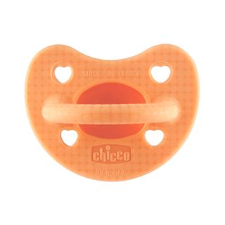 Chicco Chupeta Physio Chup Silic Luxe Laranja 2-6m