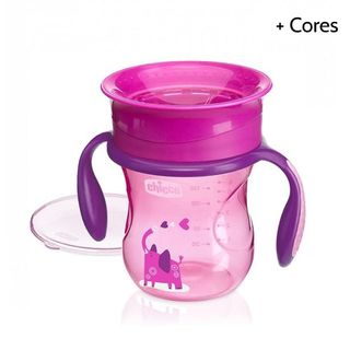 Chicco Utensílios Alimentação Copo 360 Menina 12m+