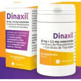 Dinaxil 60 mg + 2.5 mg Comprimido Frasco - x 20 und(s)