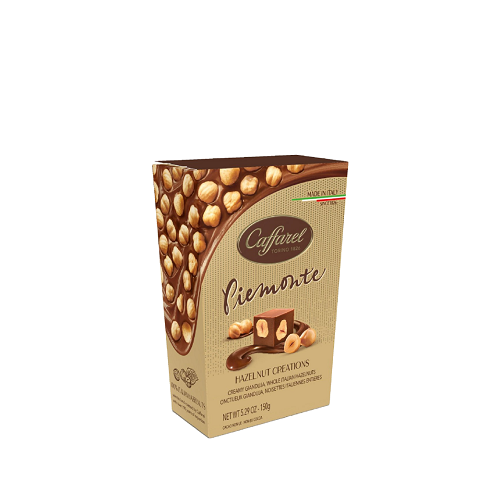 CAFFAREL Шоколадови бонбони Hazelnut Creations Piemonte 150 ГР