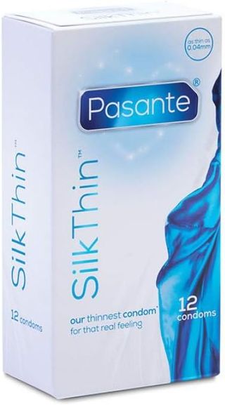 Pasante Condones de seda, 12 piezas