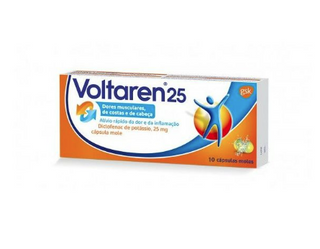 Voltaren 25, 25 Mg X 20 Cáps Mole