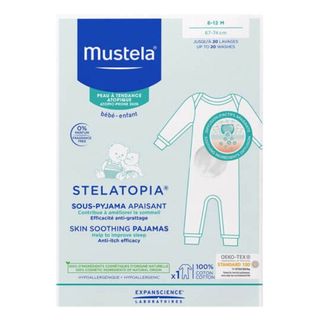 Mustela Bebe Pele Atopica Stelatopia Pijama Calmante 6-12m