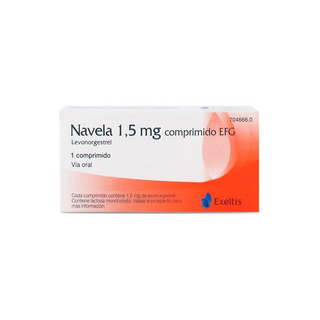 Navela 1.5 mg Levonorgestrel 1cp (Pilula do dia seguinte)