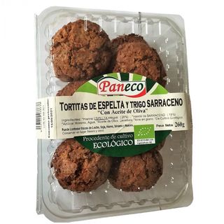 Tortitas De Espelta Y Sarraceno Pan Eco Del Sur Ecológico 260 Gr.