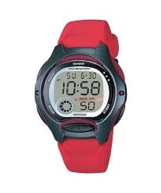 CASIO LW-200-4AVDF Red Watch