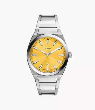 FOSSIL Yellow Watch FS 5985