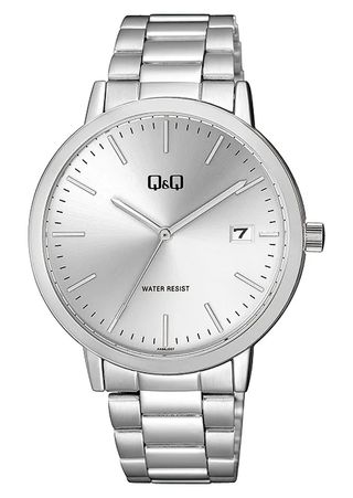 Q&Q Silver Water-Resistant Watch