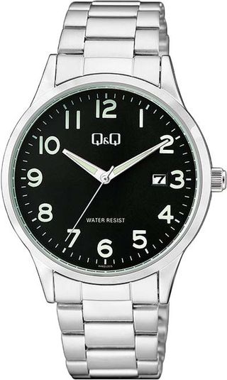 Q&Q Silver Water-Resistant Watch
