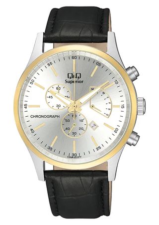 Q&Q Superior Chronograph Watch C24A-011PY